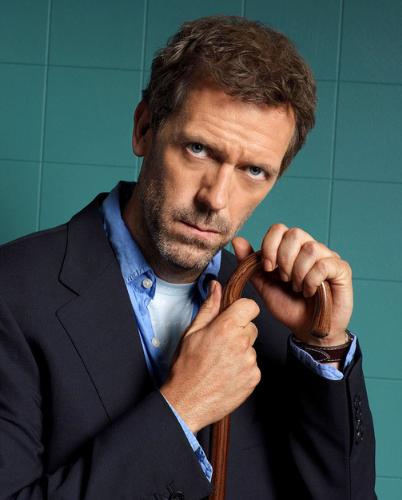 house cane - House and his cane.