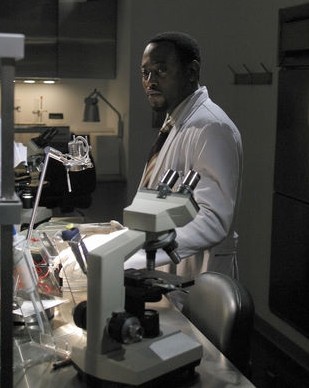 Forman in lab - Forman in the lab where he belongs