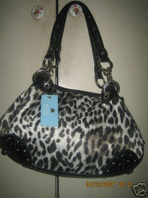 kathy van zeeland - Animal print satchel