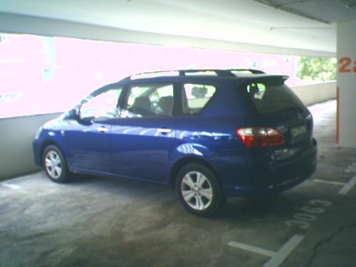 mpv - blue mica 7 seater Toyota MPV