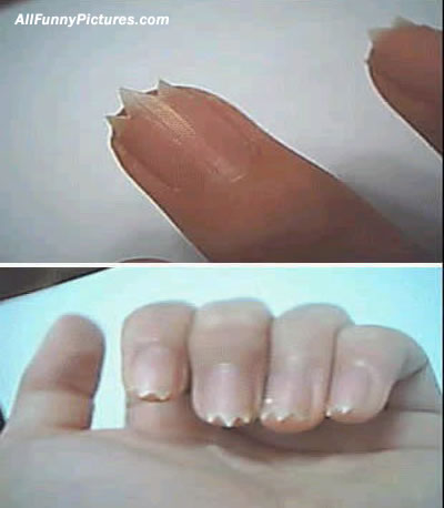 deadly nails - are those things registered with cops