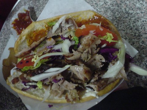 Doner Kebabs  - Doner Kebabs, one of the famous Turkish food.