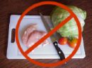 food safety - Meat and Vegies don't mix