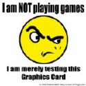 Playing Games - Picture that starts out saying 'I'm not playing games'.