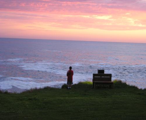 Travis at Sunset - My nephew Travis at Sunset on the Oregon Coast in June of 2005 Travis at Sunset - My nephew Travis at Sunset on the Oregon Coast in June of 2005