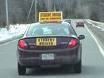 student driver - Did your parents make you put a banner on the car indicating to the world that you were a student driver and did not have a clue what you were doing? BACK OFF BEWARE STUDENT DRIVER!  I made one up for my son.....