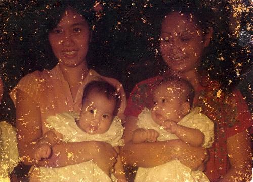 My Twinsister - These are the babies that faces life thru thick and thin till death do us part.