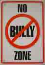 Stop bullying! - stop bullying sign