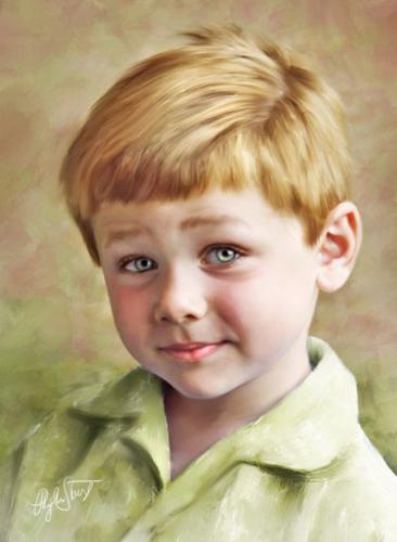 Art - A Boy - this boy is so enchanting for me