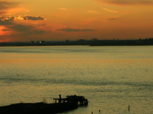 Sunset - A mid-March sunset, as viewed from Brooklyn, NY