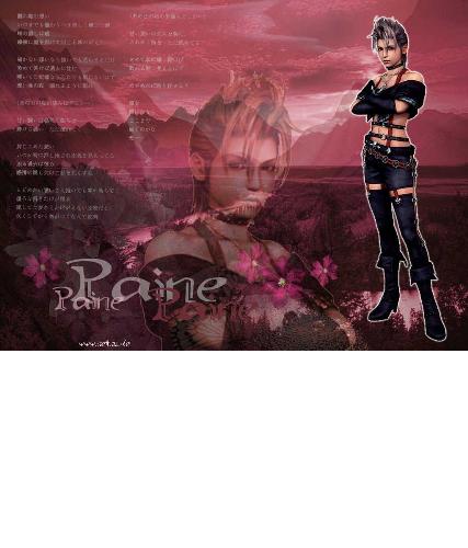 Paine - from Final Fantasy X-2