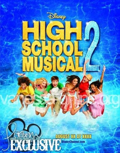 High School Musical 2 Official Poster - Official poster for High School Musical 2