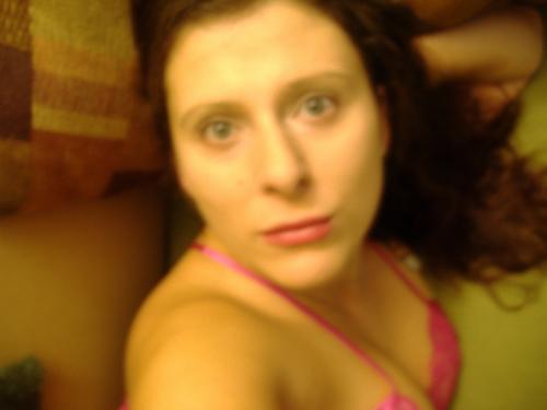 Me  - I took this picture of myself on Christmas day and liked the way it turned out. It reminded me of the 1950's.