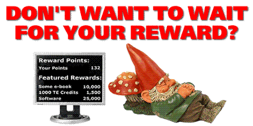 Gnome - Don't you want your reward?