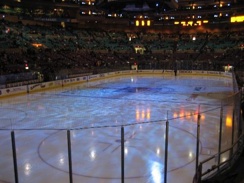 NHL - New York Rangers! - This is the beginning of the NHL game florida vs rangers 2007 really cool game and I love hockey. tickets. 170 bucks. oh hell, let's goo rangers! potvin sucks