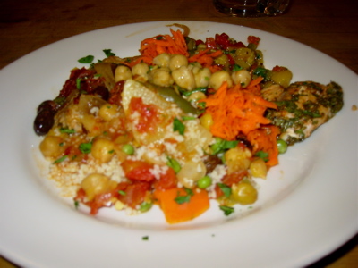 moroccan food - One of the Moroccan vegetarian dish.