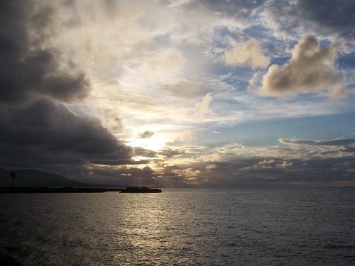 close to sunset - let's count before the sun gone