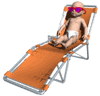 baby - sunbathing