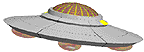 Flying Saucer - I found this cute little flying saucer on the internet tonight, and thought I'd share it with my friends on MyLot. Enjoy!