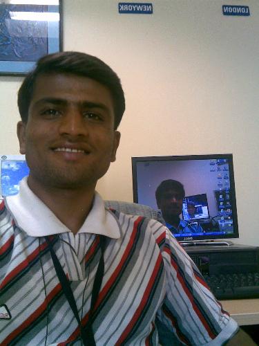 Cool Guy front of PC - Cool Guy front of PC, again me took today