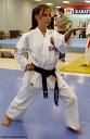 karate - hey this is a kata....kata is done in karate...katas are the pre arranged moves in karate..........katas are the backbone of karate........katas is the foundation of karate....this move is done in katas...in shorin ryu seibukan karate...this move is a block.......and is usually find in seisan kata....