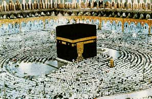 Sacred Mecca - Sacred place for all muslims over the world.Who turns towards it for pray.