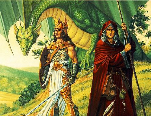 The Twins - Caramon and Raistlin