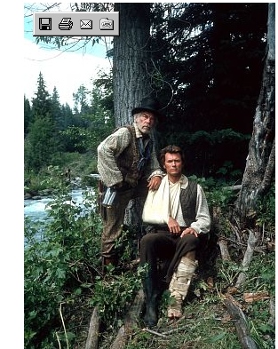 Partners - Image of Lee Marvin and Clint Eastwood from the musical movie Paint Your Wagon