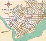 davao city road map - the road map of davao city.
