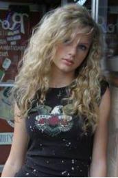 Taylor Swift - I think she is really pretty.