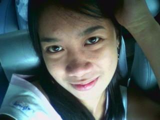 Pa Cute - I got this photo inside the car of a friend 2 years ago, still young then hehehe.