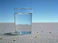 Drinking Water - A Glass of water