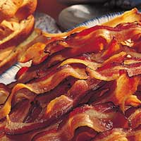 bacon yum - Bacon, crisp warm tasty bacon
