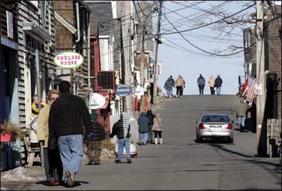 Rockport Mass - a touristy town in the summer