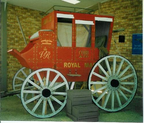 Cobb & Co coach - Cobb & Co coach built for a children's camp