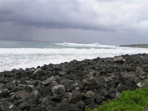 my current desktop background - This was sent to me from a friend who was on vacation in Hawaii. I think it has such a serenity to it, and feel peaceful when I look at it.
