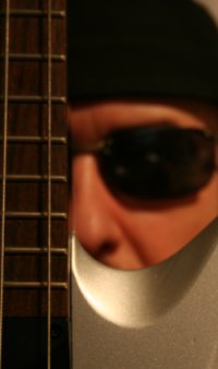 Hello Mr.Twisted - Me and my new toy ... a Yamaha bass guitar, which will be heard on my upcoming tracks. Download all my songs free. Visit www.MrTwisted.ws.