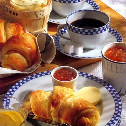 Breakfast - Image of the breakfast in a hotel.