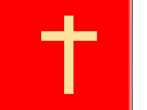 The Cross. - It's a perspective of a cover of the Bible. It shows the Cross.