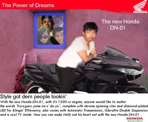 Honda Ad.... - I love Honda Bikes...
