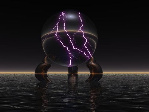 Globe of Lightning - globe that holds the lightning