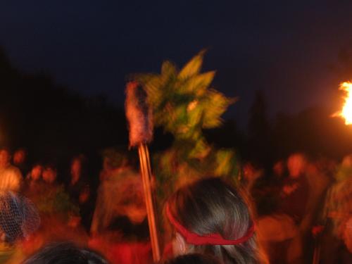 The Green Man - Taken at the Summer Solstice celebrations at Avebury in Wiltshire