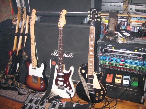 Just a few guitars - These are only a few of our guitars