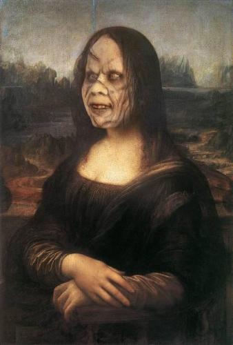 L. Da Vinci - Monaliza - Monster - funny picture..:))