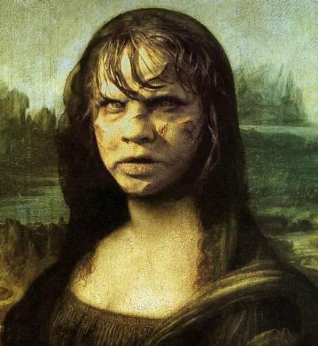 L. Da Vinci - Monaliza - Satan - very awesome picture...