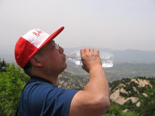 Drink water is this easy  - drinking water is important to health as water is to flower