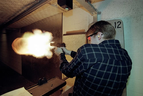 What is doing? - FIRING MAN.......... What else