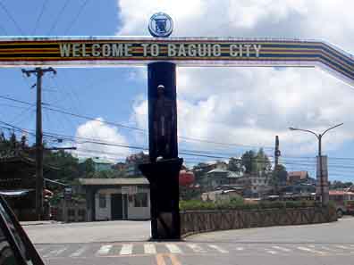 baguio - The City of Pines.