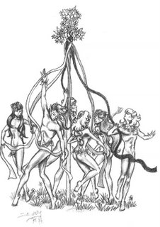 Beltane Maypole Dance - A Beltane version of the Maypole Dance. Beltane Maypole Dance - A Beltane version of the Maypole Dance.