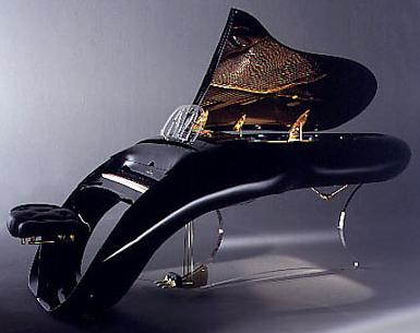 Pegasus Piano - A beautiful and unique piano from the Virtual Piano Museum. Made by Schimmel in Germany.